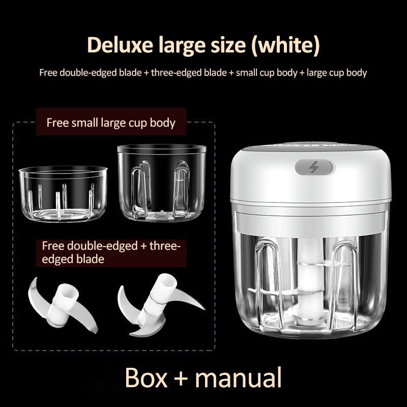 Wireless Electric Vegetable Blender