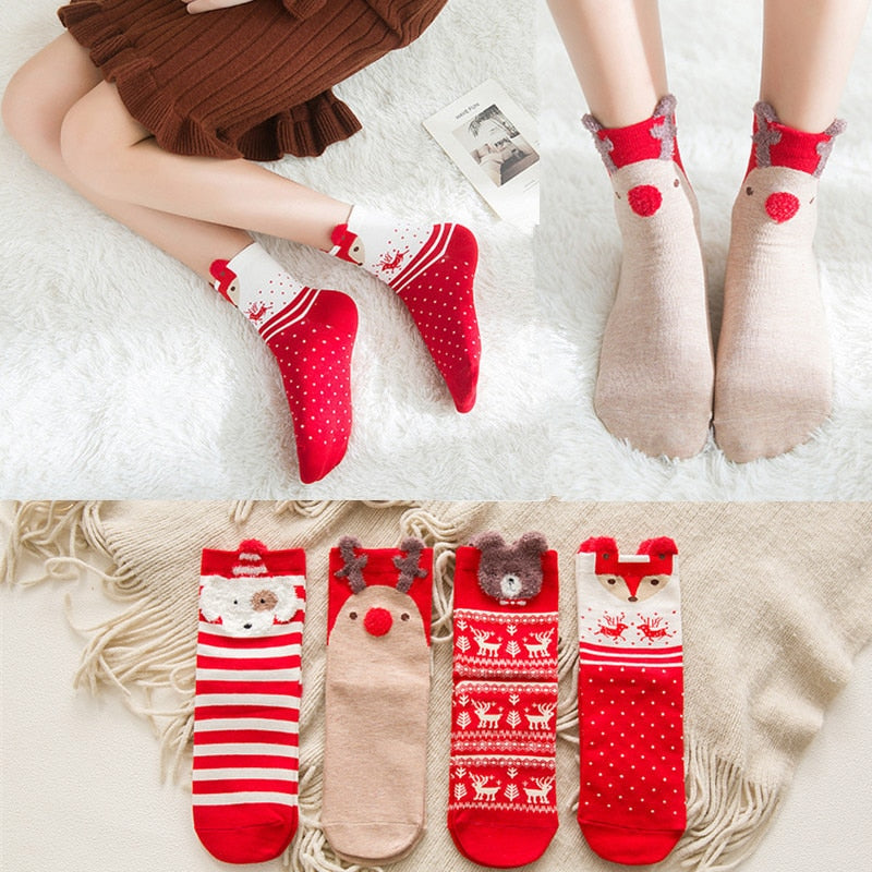 Cotton Christmas Sock's - Home Ambition’s