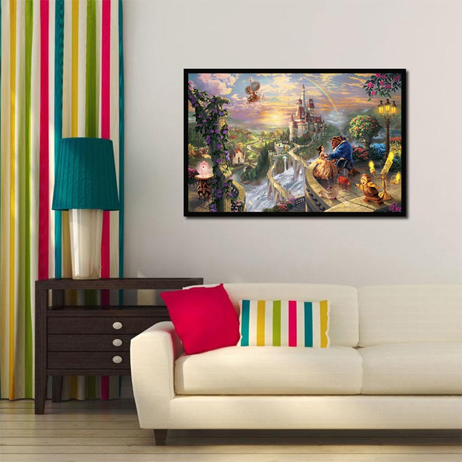 Beauty and the Beast Wall Art