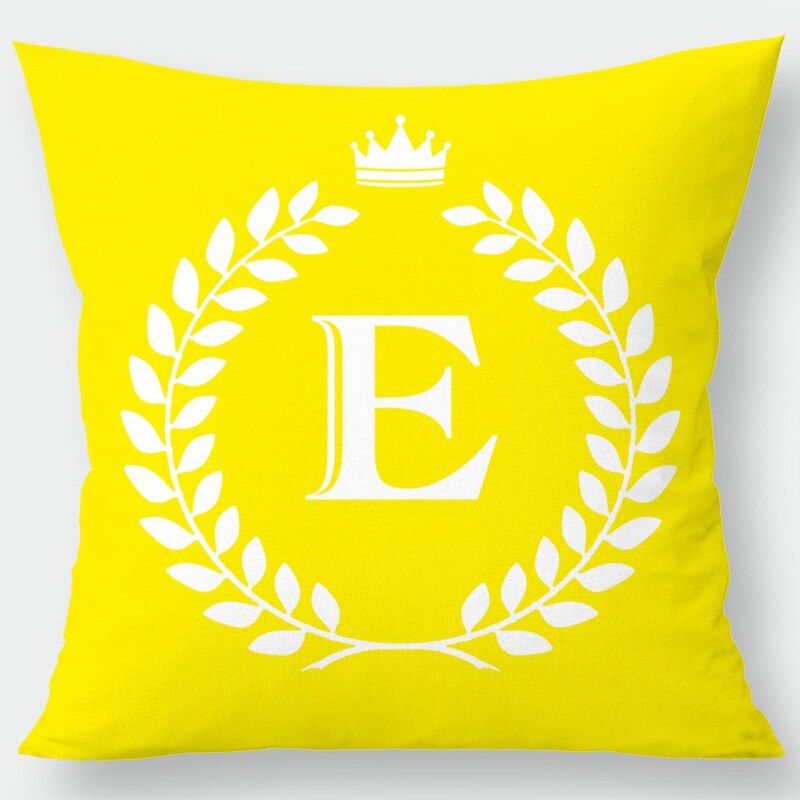 Customizable Letter Cushion Covers