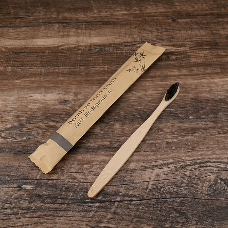 toothbrush Bamboo Resuable Toothbrushes