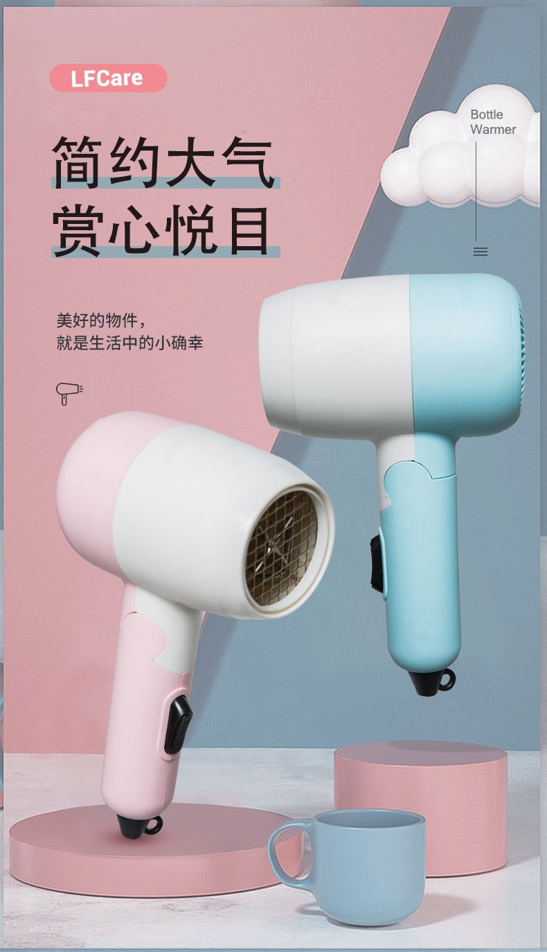 Cute Pink Hair Dryer