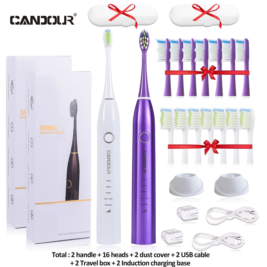 CANDOUR Sonic Electric Toothbrush