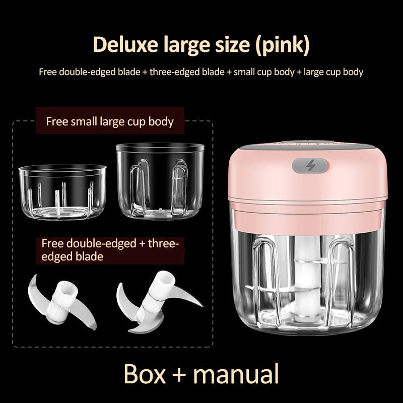 Wireless Electric Vegetable Blender