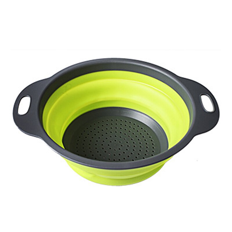 One-Piece Folding Drain Basket-Green - Home Ambition’s