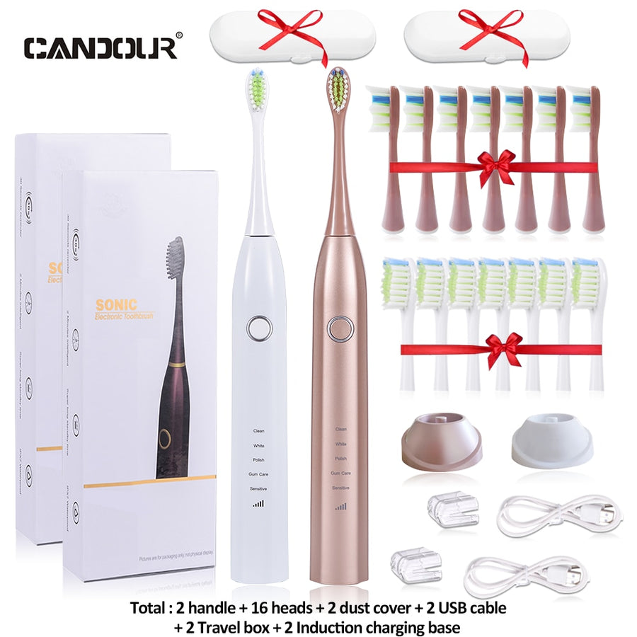 CANDOUR Sonic Electric Toothbrush