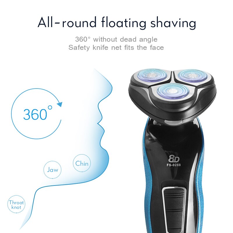 3D Floating Electric Razor