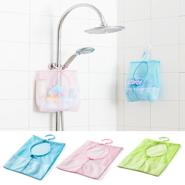 Multifunctional Hanging Storage Mesh Bags Toys Baskets