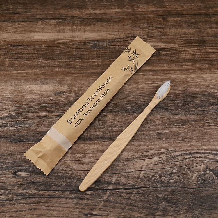 toothbrush Bamboo Resuable Toothbrushes