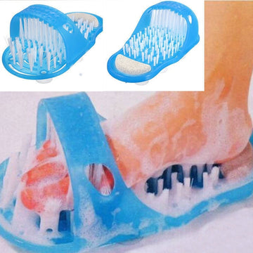 Plastic Remove Dead Skin Massage Slipper Foot Scrubber