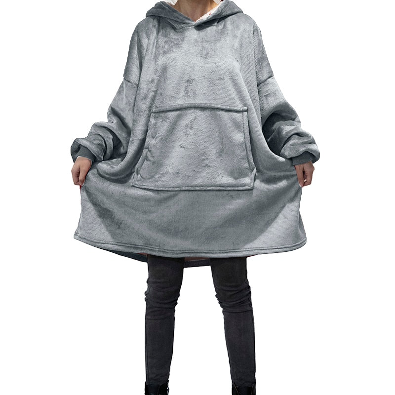 Oversized Hooded Blanket