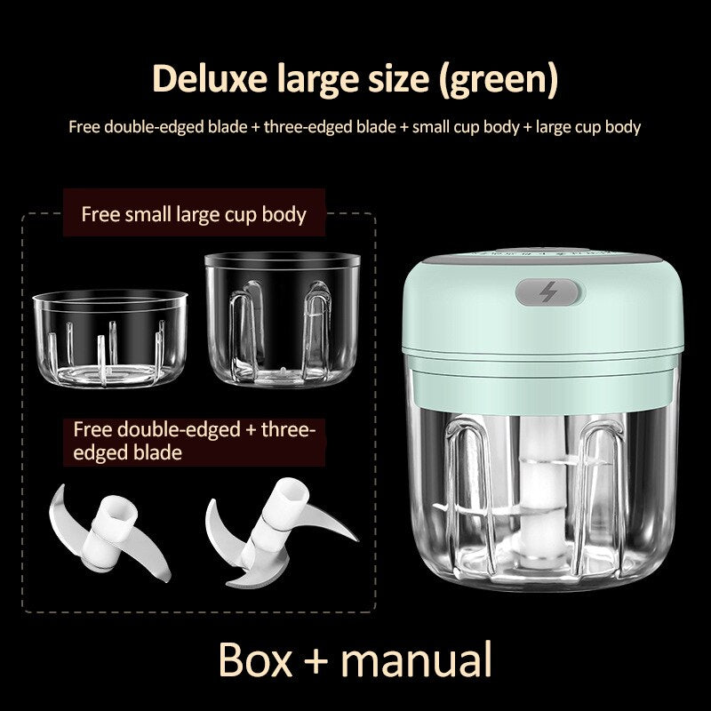 Wireless Electric Vegetable Blender