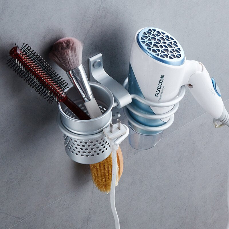 Multi Color Hair Dryer Holder