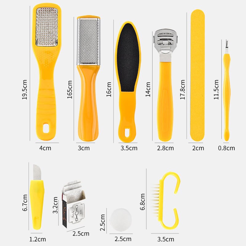 Foot Scrubber Pedicure Tool's Kit - Home Ambition’s