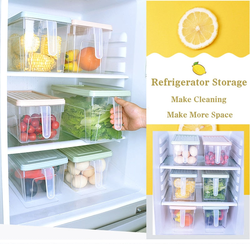 Kitchen Storage Box For Fridge