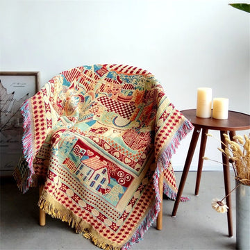 Southeast Asia Throw Blanket