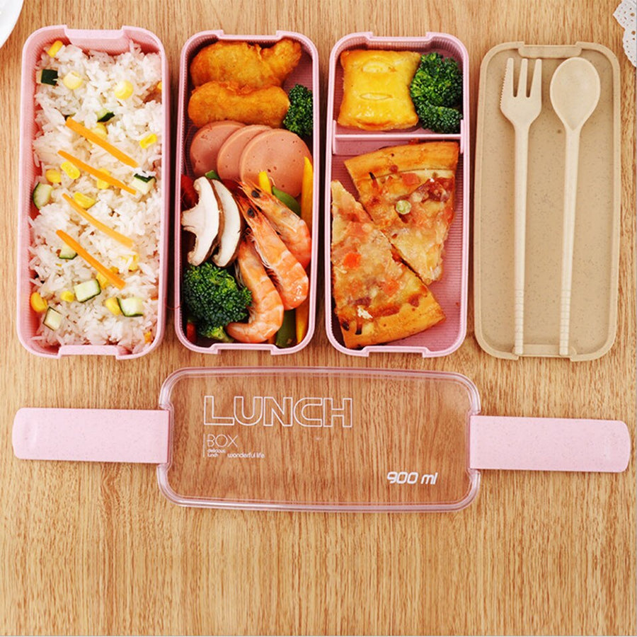 3 Layer Bento Box Eco-Friendly