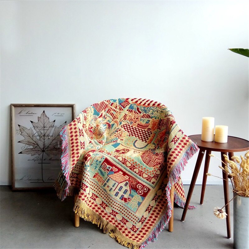 Southeast Asia Throw Blanket