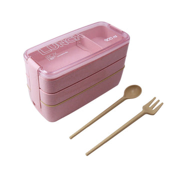 3 Layer Bento Box Eco-Friendly