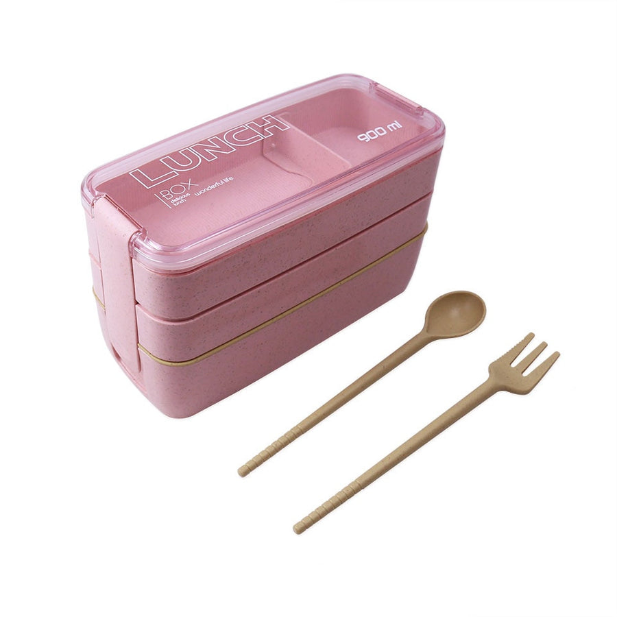 3 Layer Bento Box Eco-Friendly