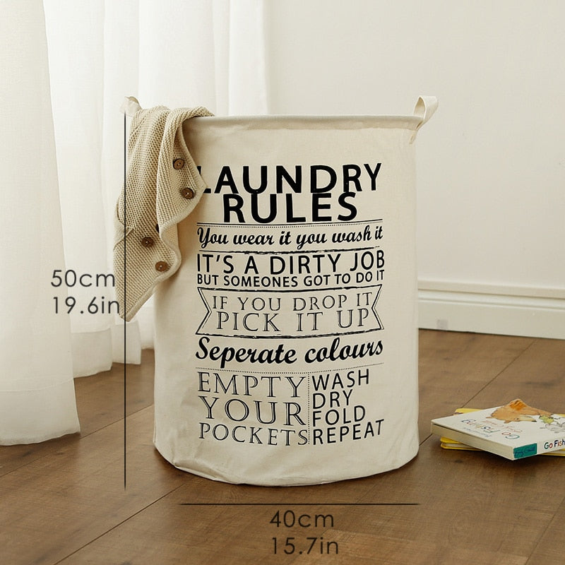 laundry basket canvas Toy