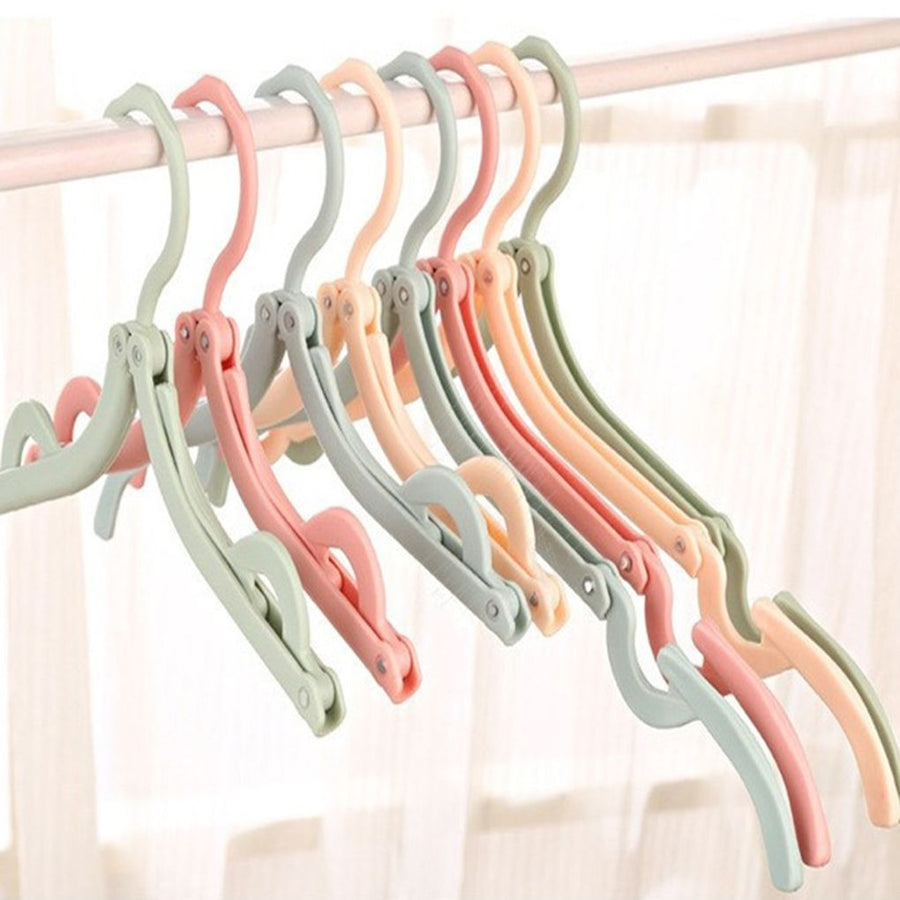 Color Random Outdoor Foldable Clothes Trouser Socks Hanger