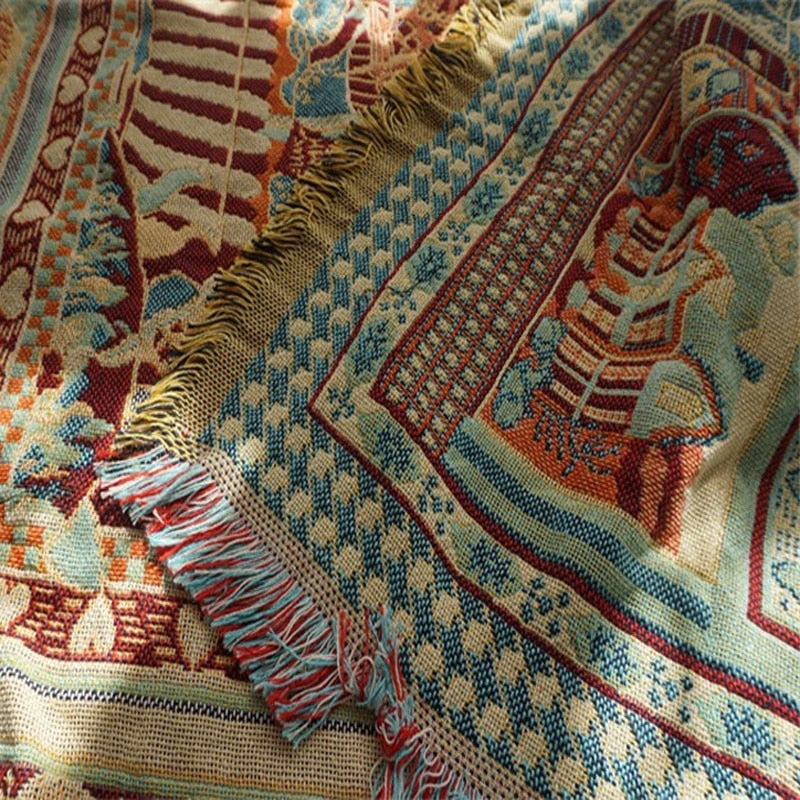 Southeast Asia Throw Blanket