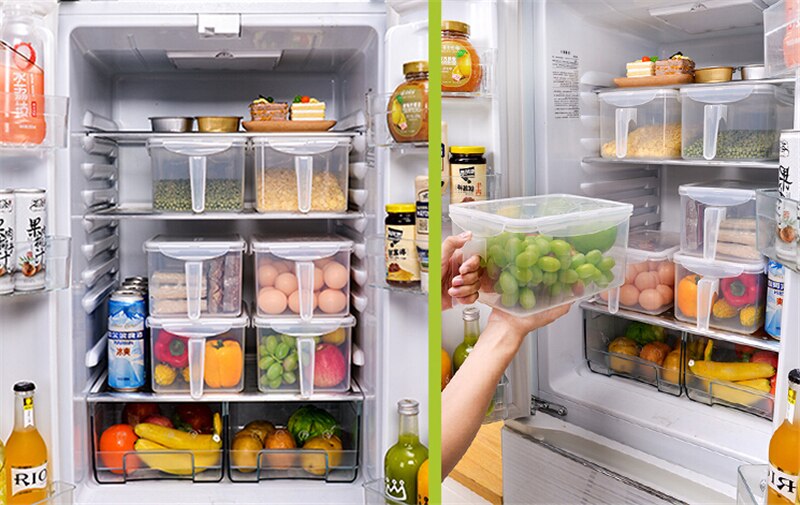 Kitchen Storage Box For Fridge