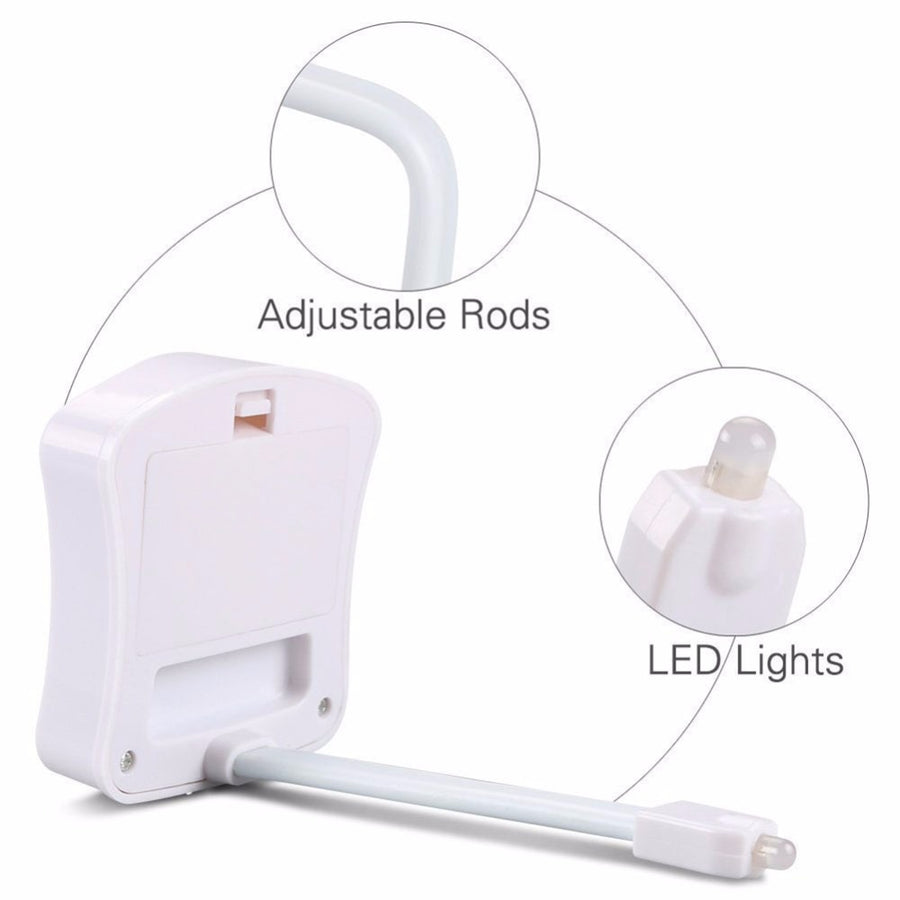 Toilet Seat LED Light With Motion Sensor - Home Ambition’s