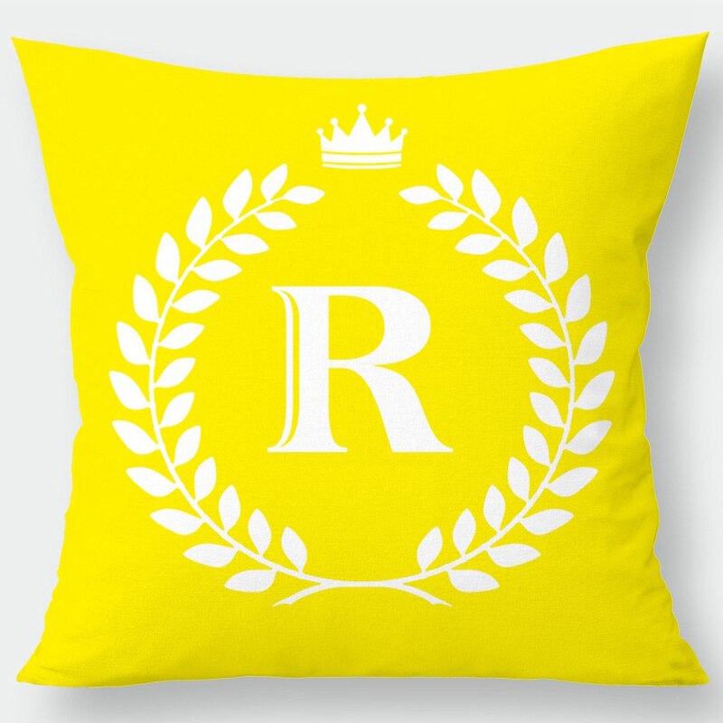 Customizable Letter Cushion Covers