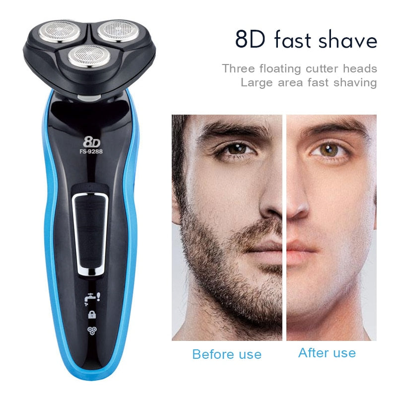 3D Floating Electric Razor