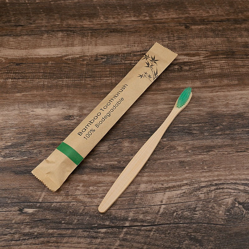 toothbrush Bamboo Resuable Toothbrushes