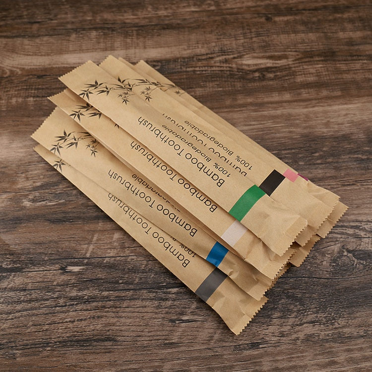 toothbrush Bamboo Resuable Toothbrushes