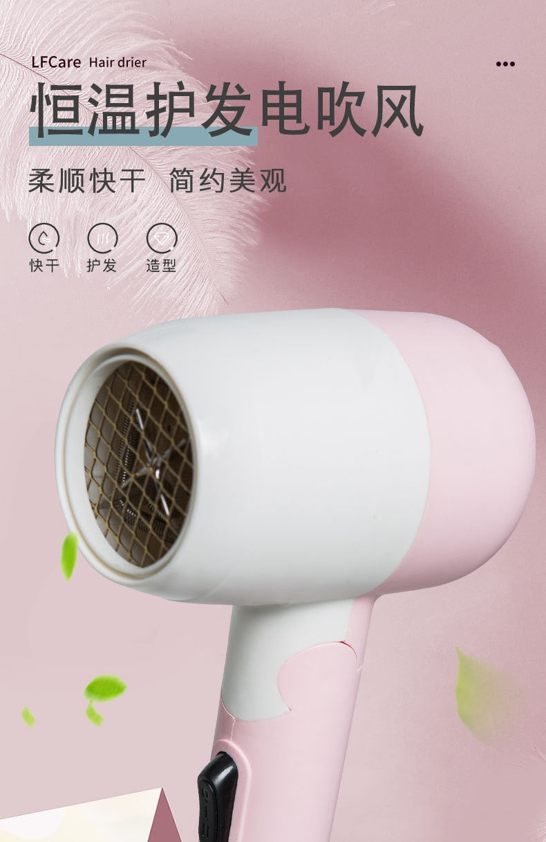 Cute Pink Hair Dryer