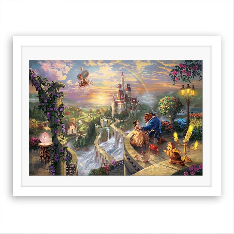 Beauty and the Beast Wall Art