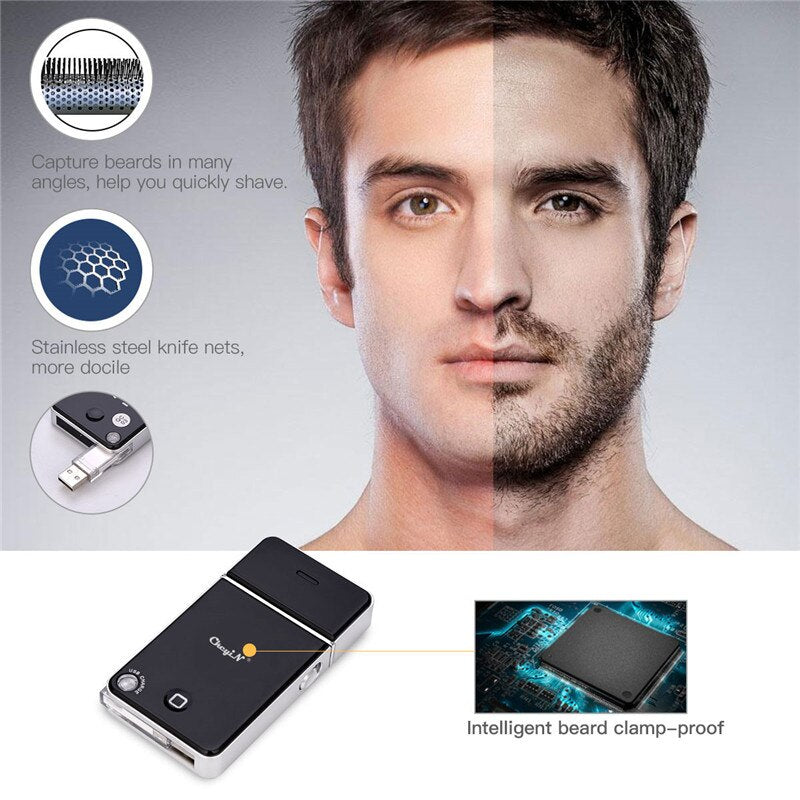 Rechargeable Travel Electric Men Shaver