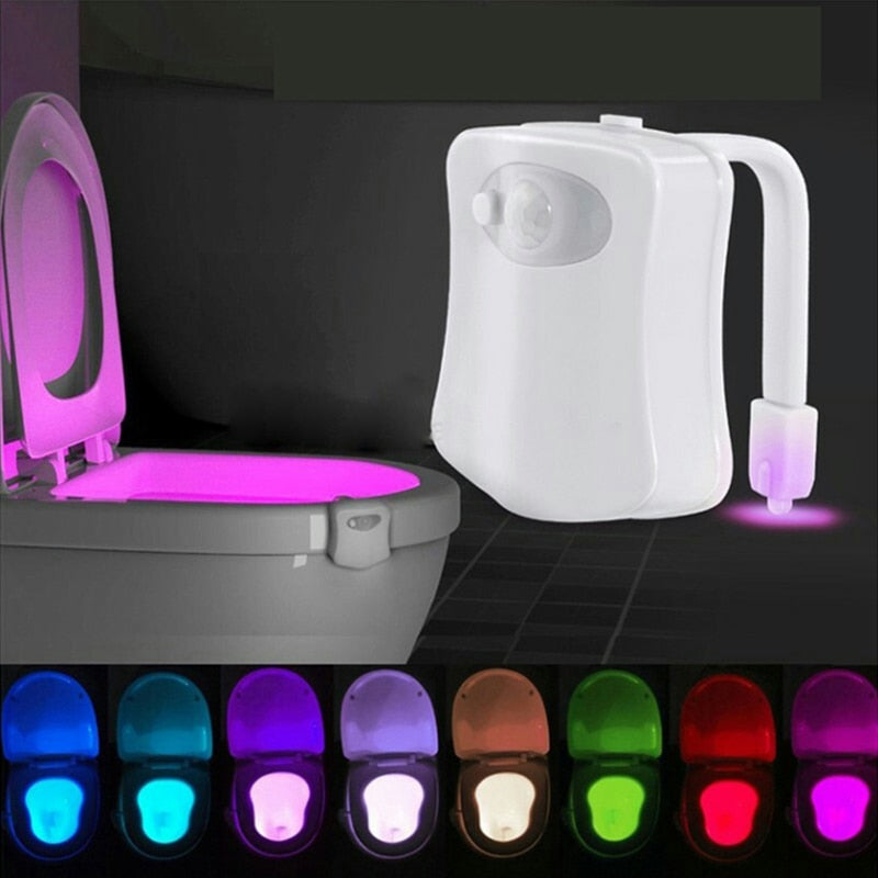 Toilet Seat LED Light With Motion Sensor - Home Ambition’s