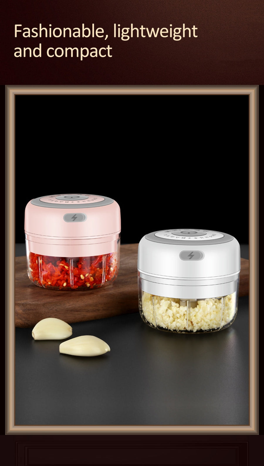 Wireless Electric Vegetable Blender