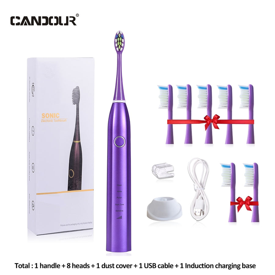 CANDOUR Sonic Electric Toothbrush