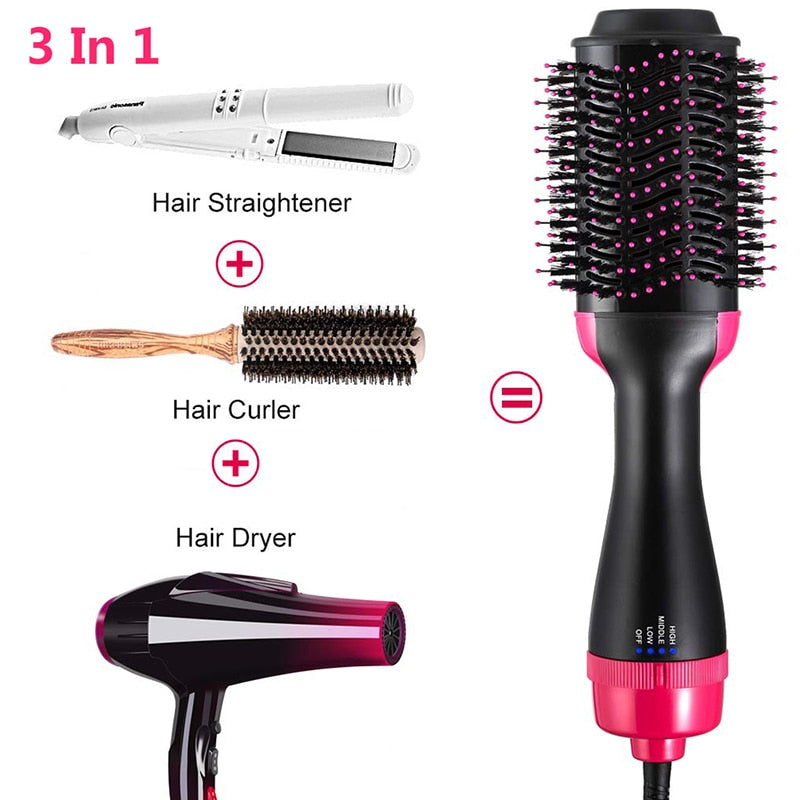 Hair Dryer Hot Air Brush