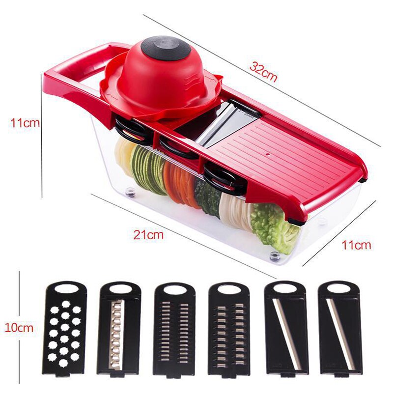 Multifunctional Vegetable + Fruit Cutter