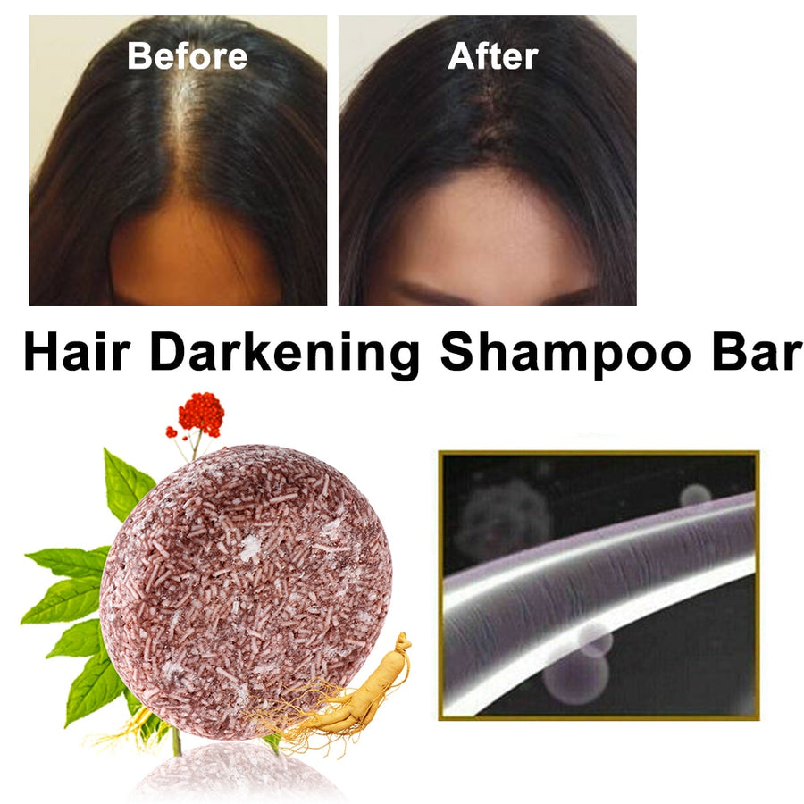 Hair Darkening Shampoo Soap