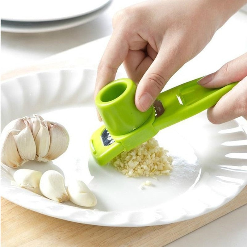 Stainless Garlic Press