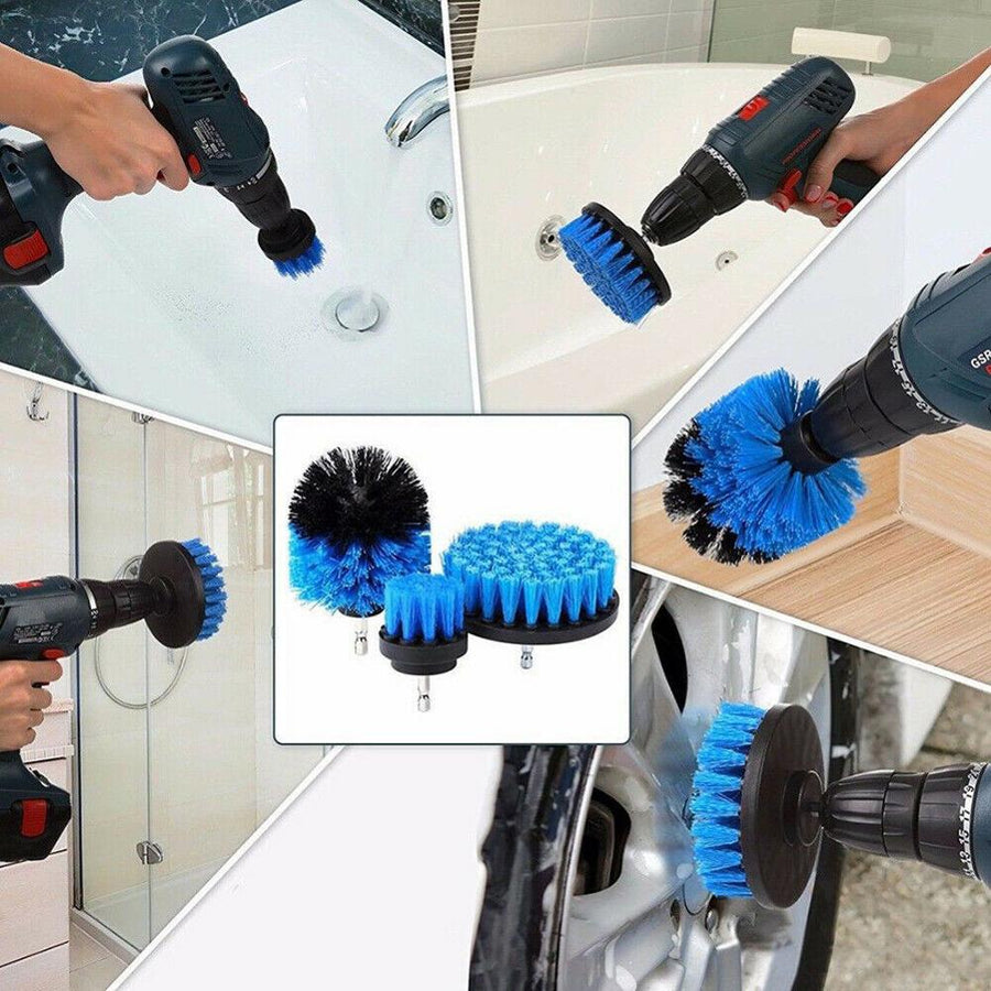 3pcs Set Electric Drill Brush Kit - Home Ambition’s