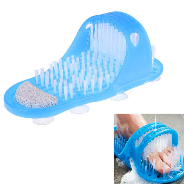 1pc Shower Foot Scrubber with Pumice Stone - Home Ambition’s